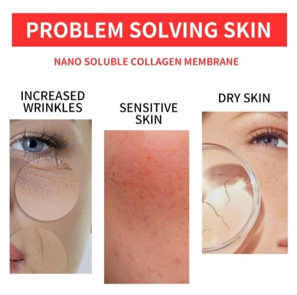 Collagen Dissolving Mask For Korean Glass Skin | Collagen Filler Collagen Instant Facial Mask